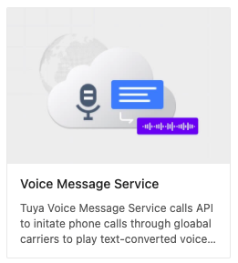 Voice Message Subscription and Template