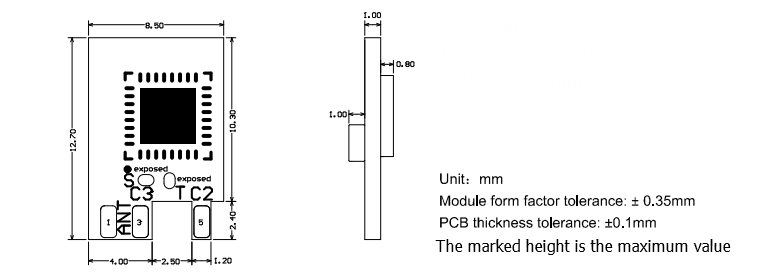 BT8C-E Module Datasheet