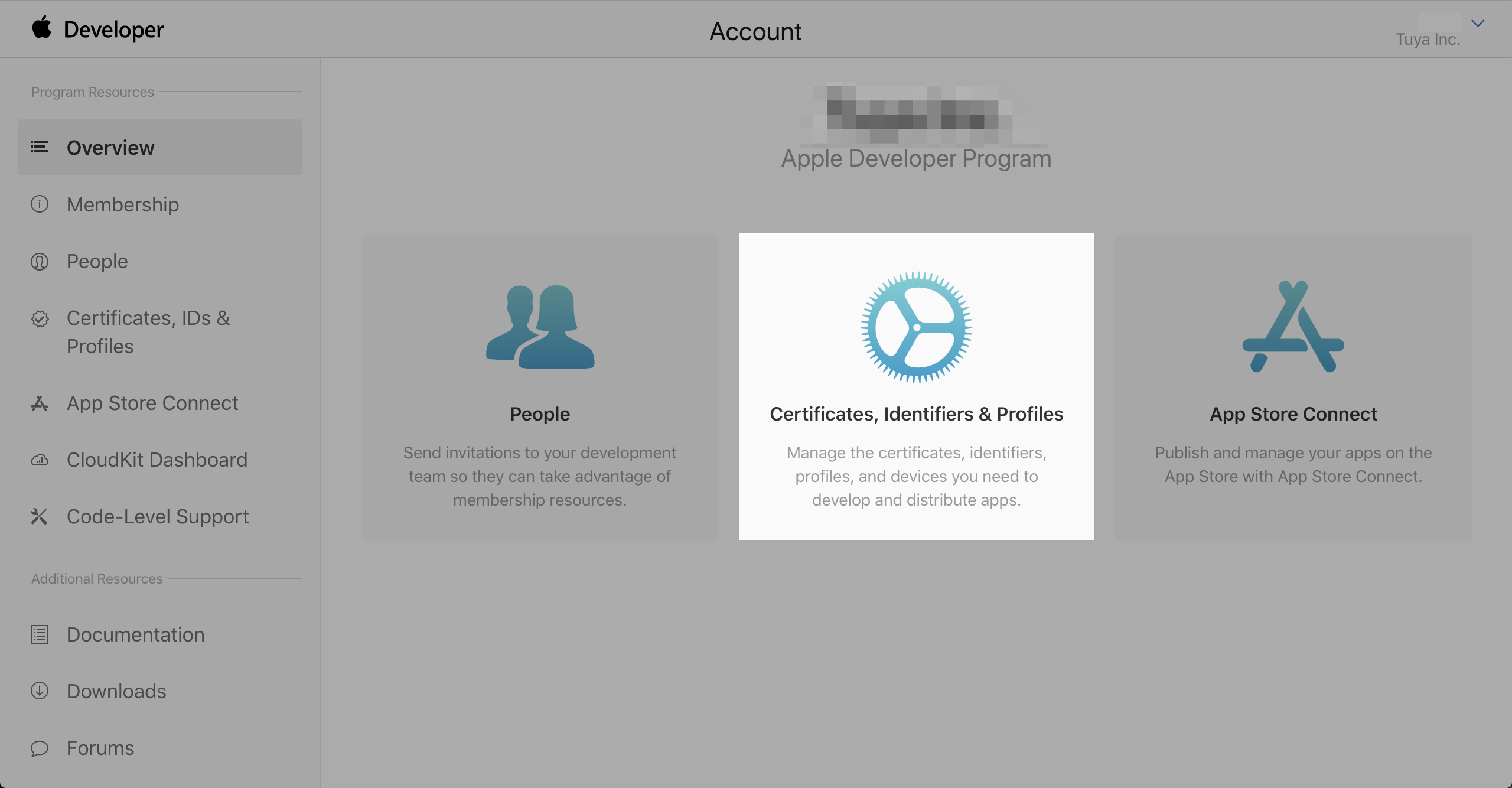 Create Certificates for iOS