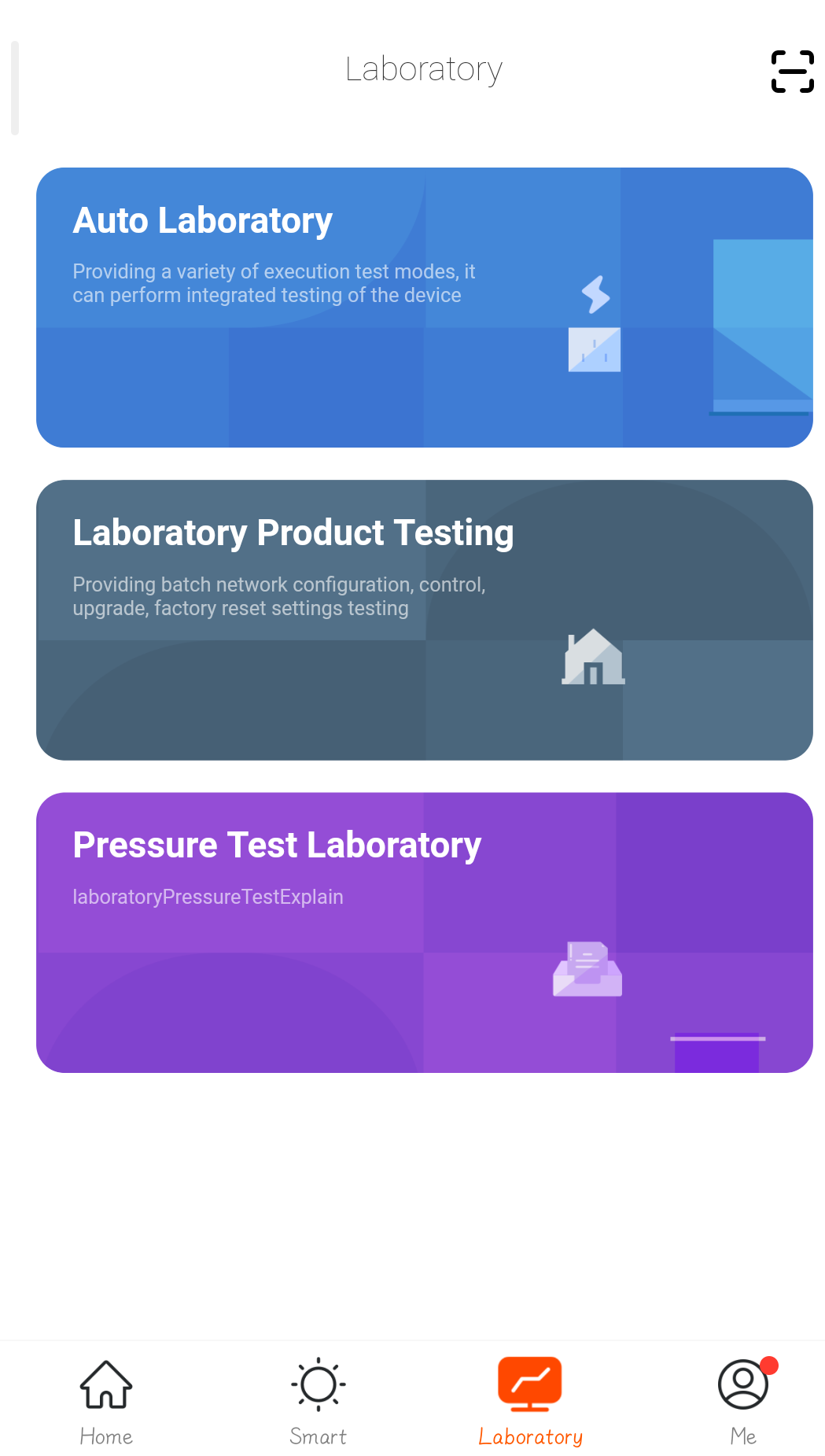 Laboratory Product Testing