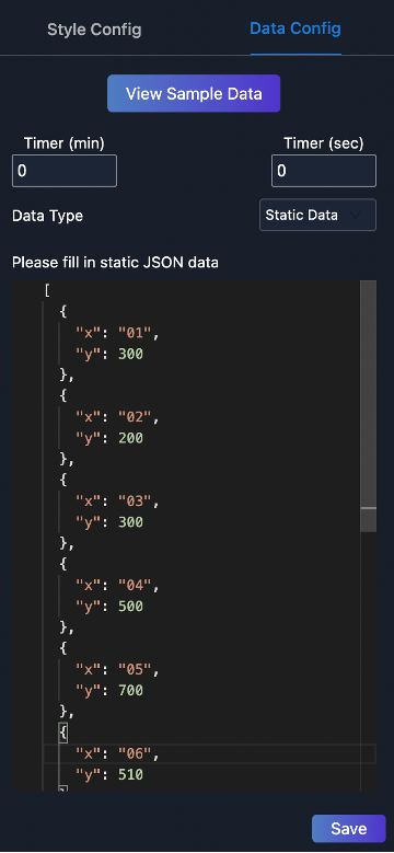 Configure data source 1