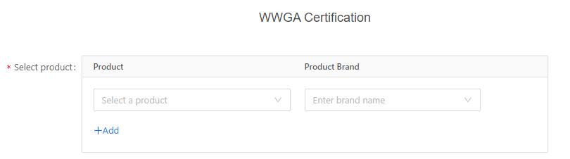 WWGA Certification