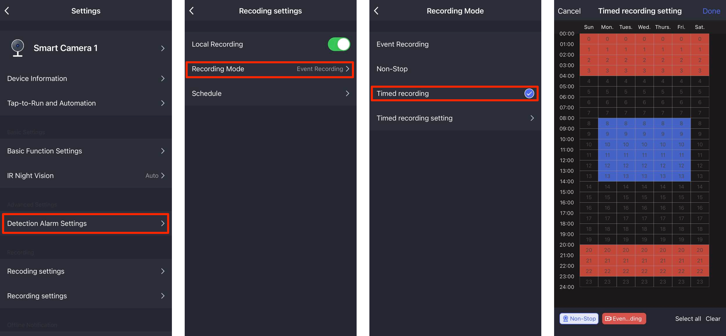 NVR Solution Configuration