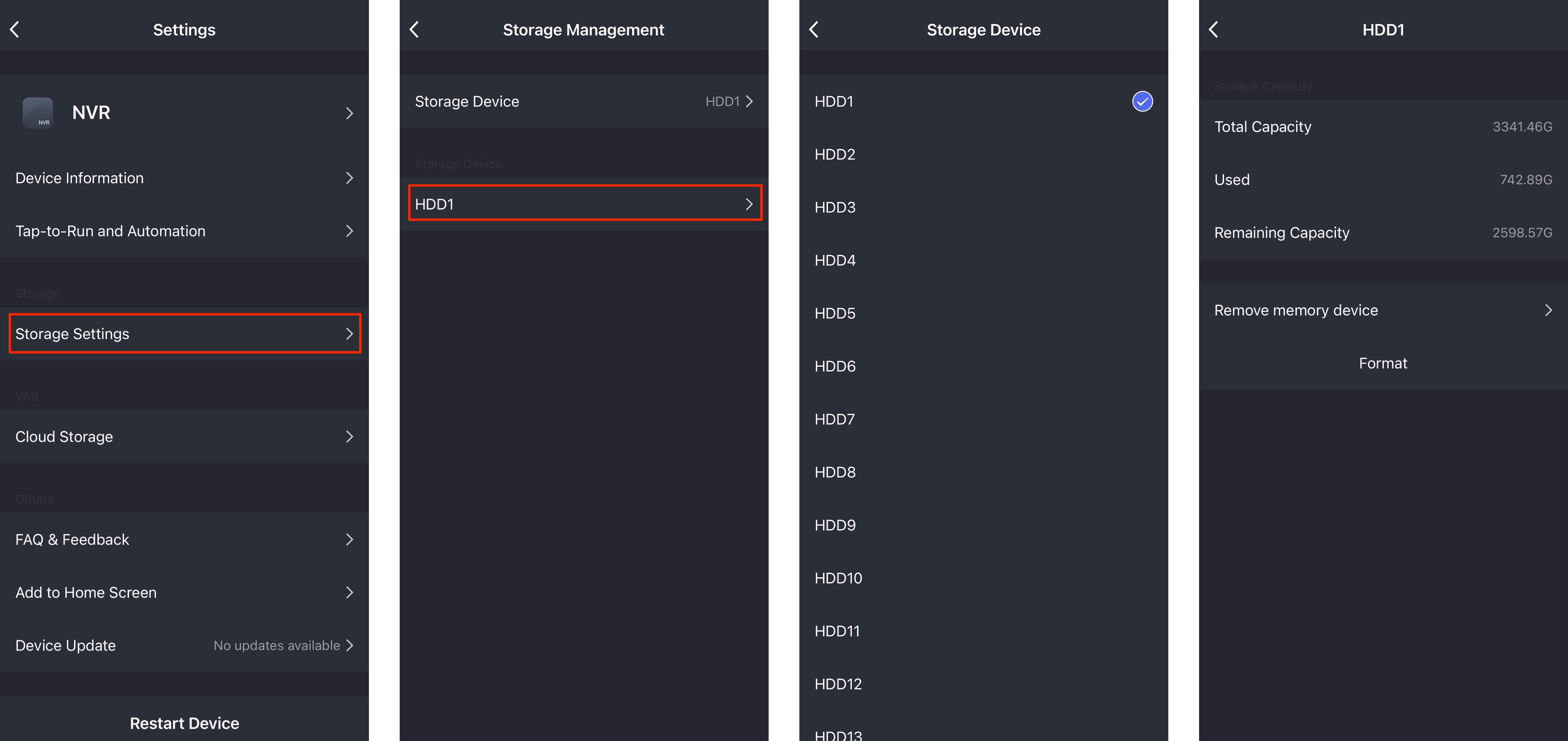 NVR Solution Configuration