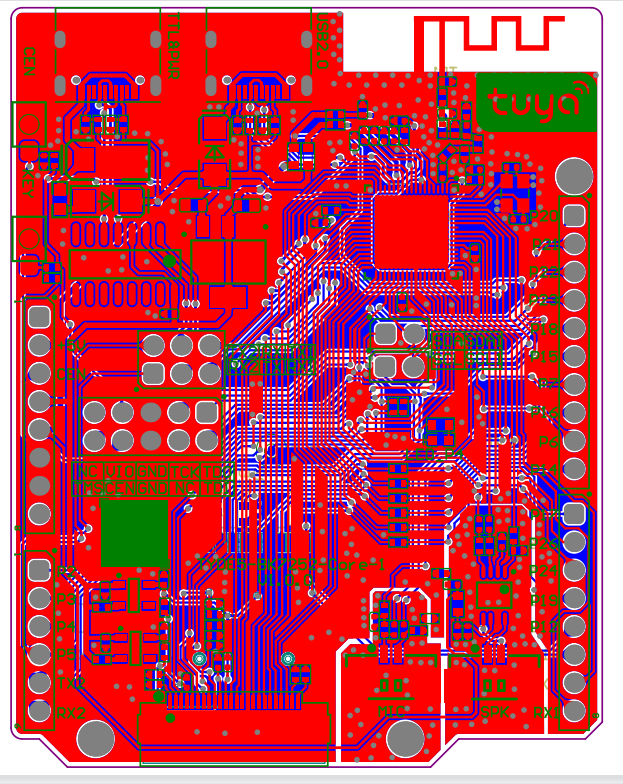 Wi-Fi&蓝牙 LE 核心板（BK7252）