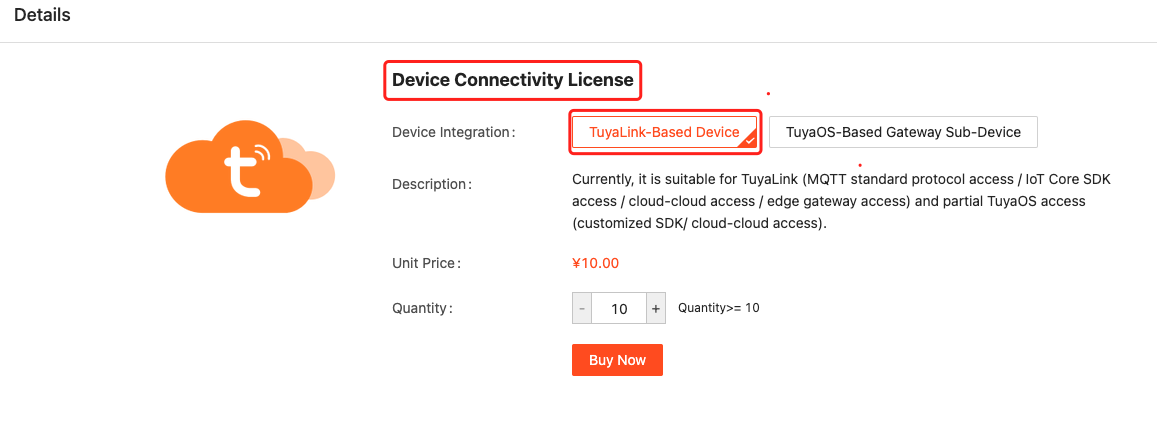 Device Connectivity License
