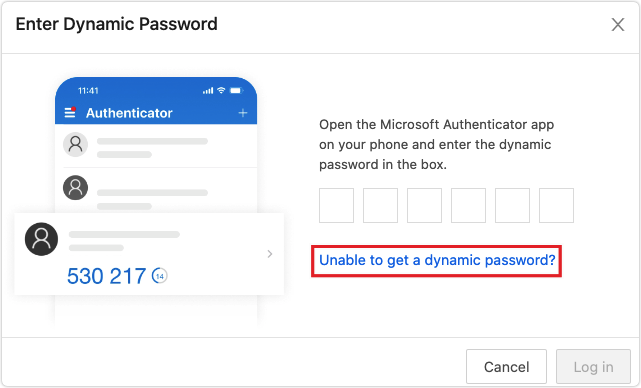 Dynamic Login Password