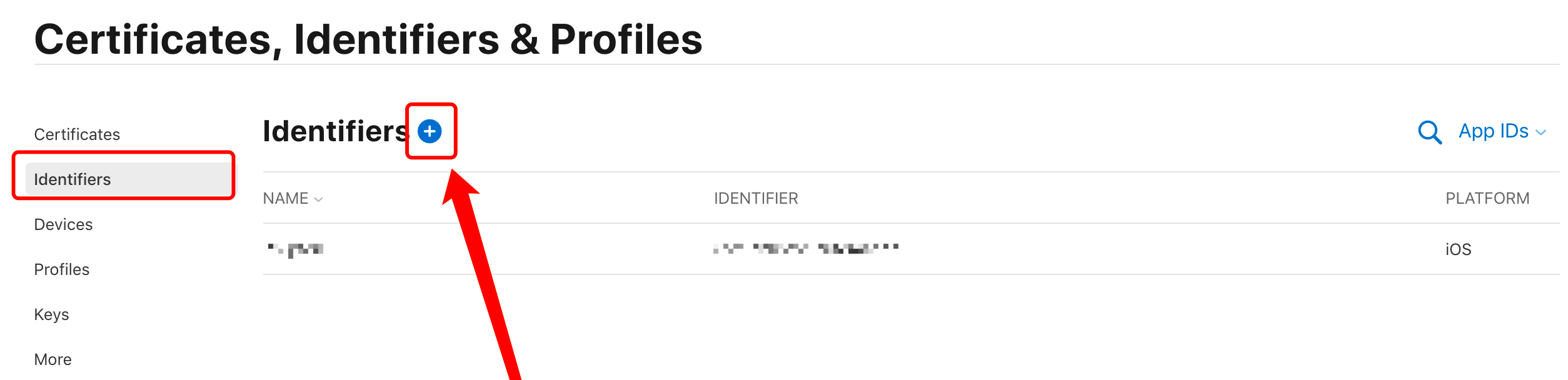 Configure iOS Certificates for Widget