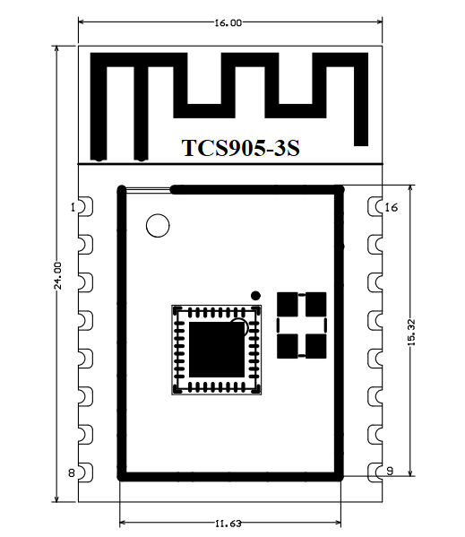 TCS905-3S 模组规格书