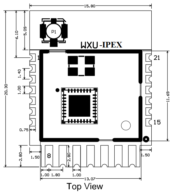 WXU-IPEX 模组规格书
