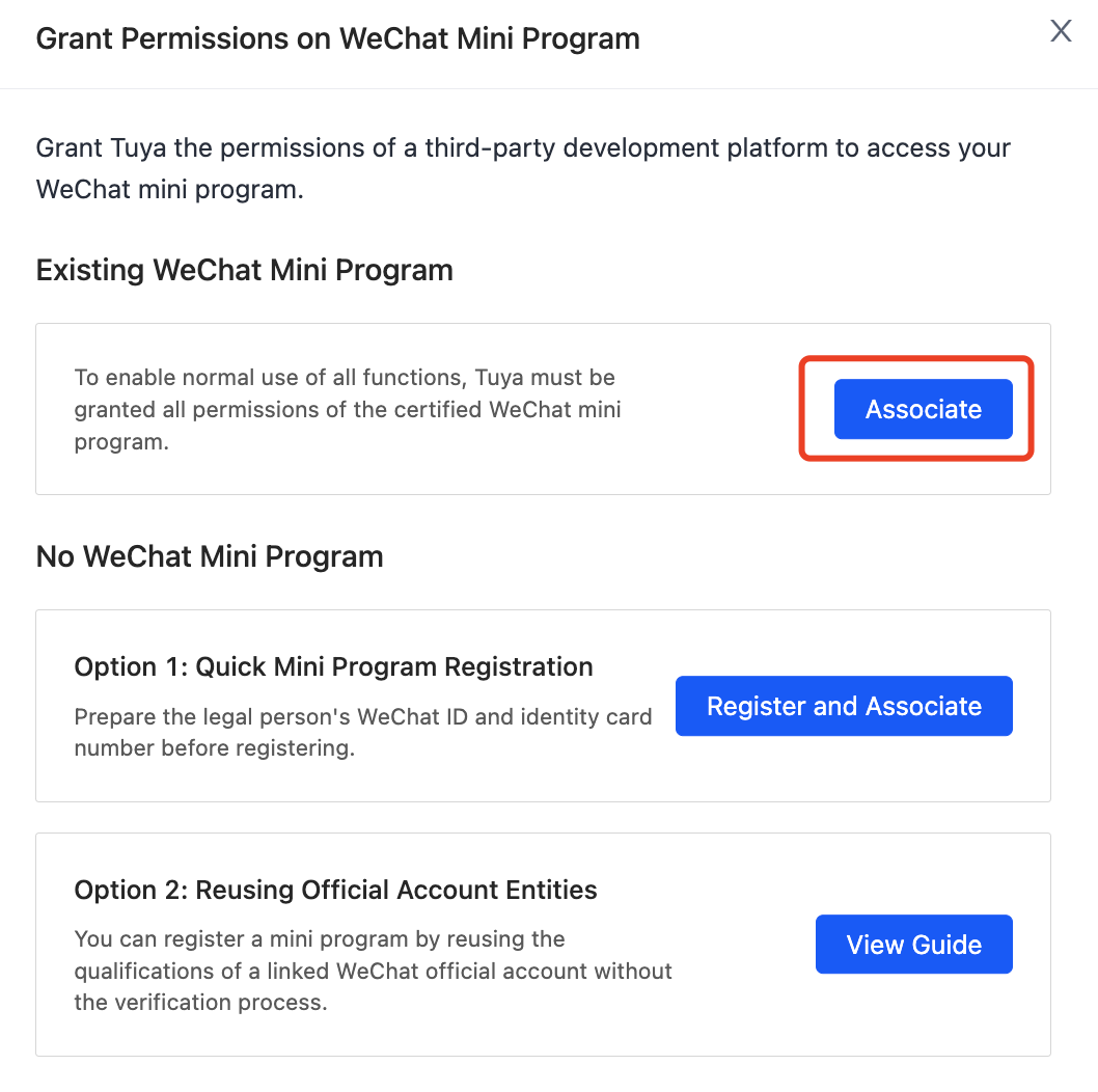 Authorize Access to WeChat Mini Program