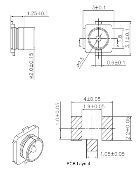 IPEX connector specifications