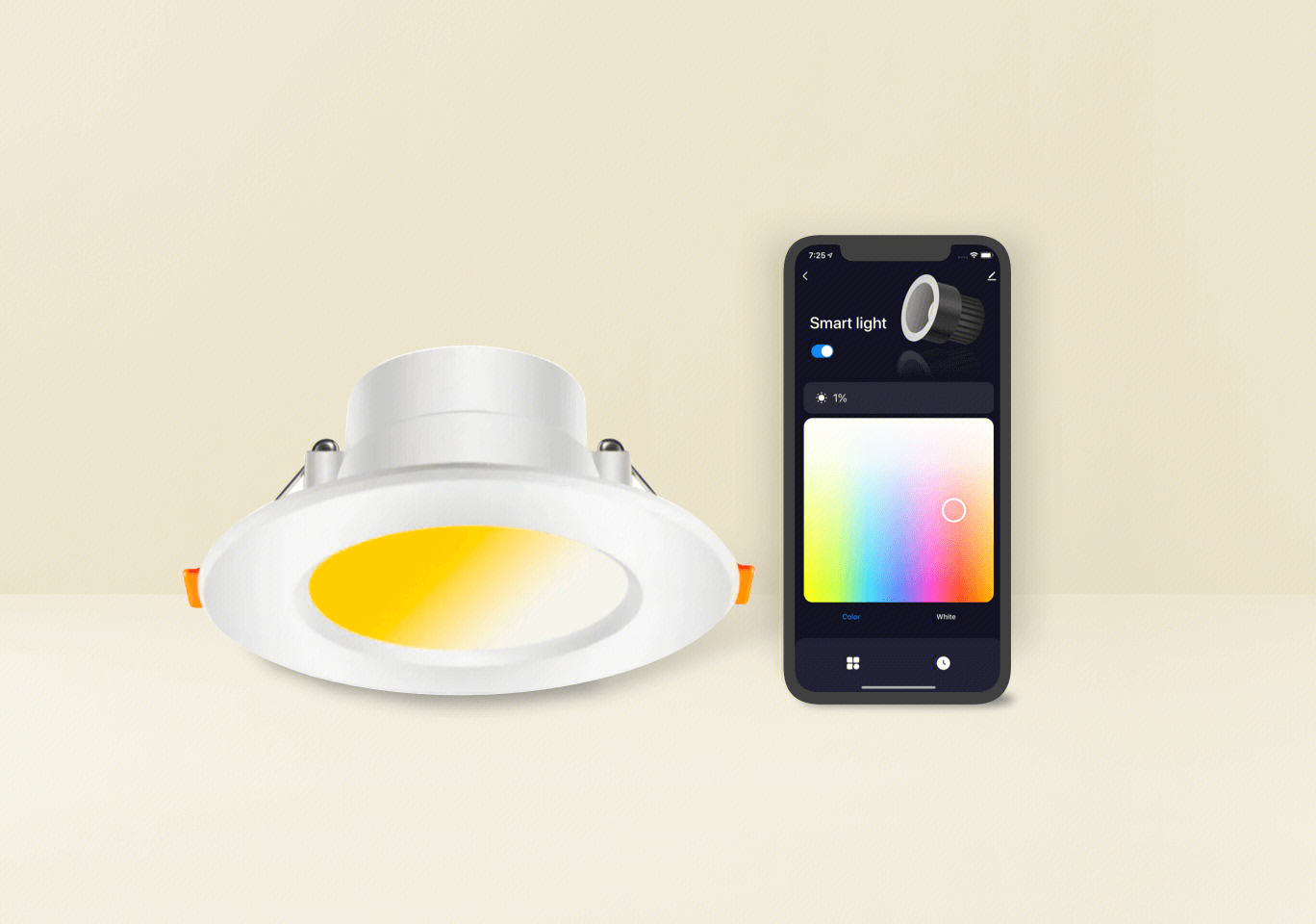 Bluetooth Mesh Smart Solution For Downlight Tuya Smart